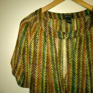 Floral Abstract Blouse